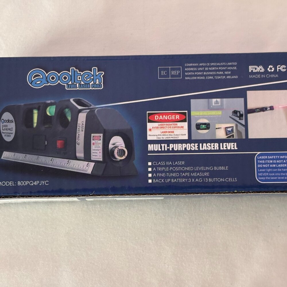 Qooltek Pro3 Multi-Purpose Laser Level